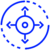 Logo Markad, 3 circulos concéntricos: cimentar, transformar y trascender